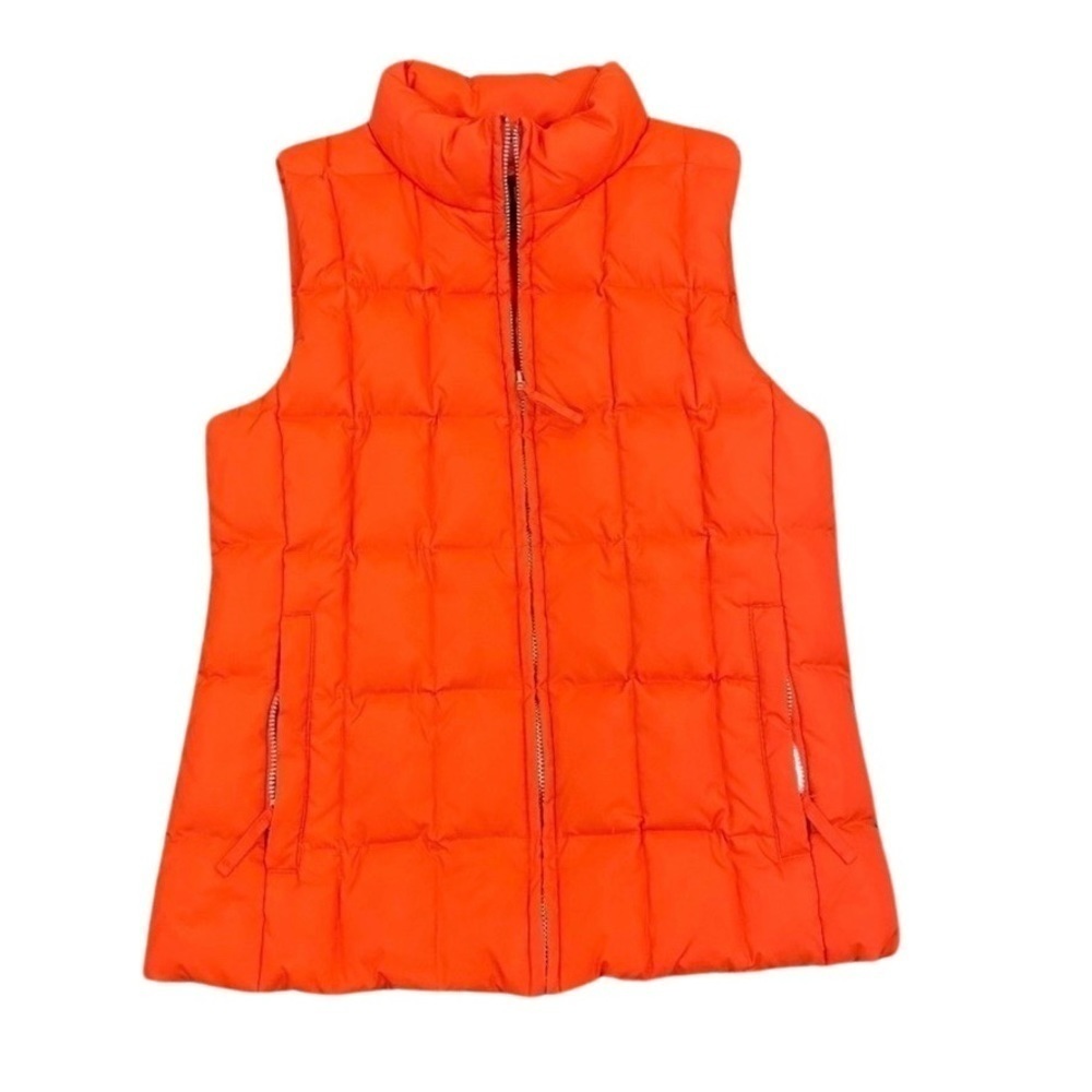 GAP Quilted Puffer Vest in Orange, Size S​​​​​
